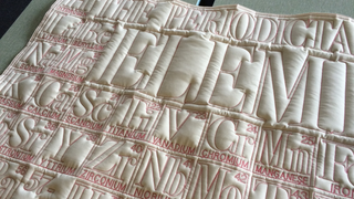 This Periodic Table Quilt Was Made by a Robot